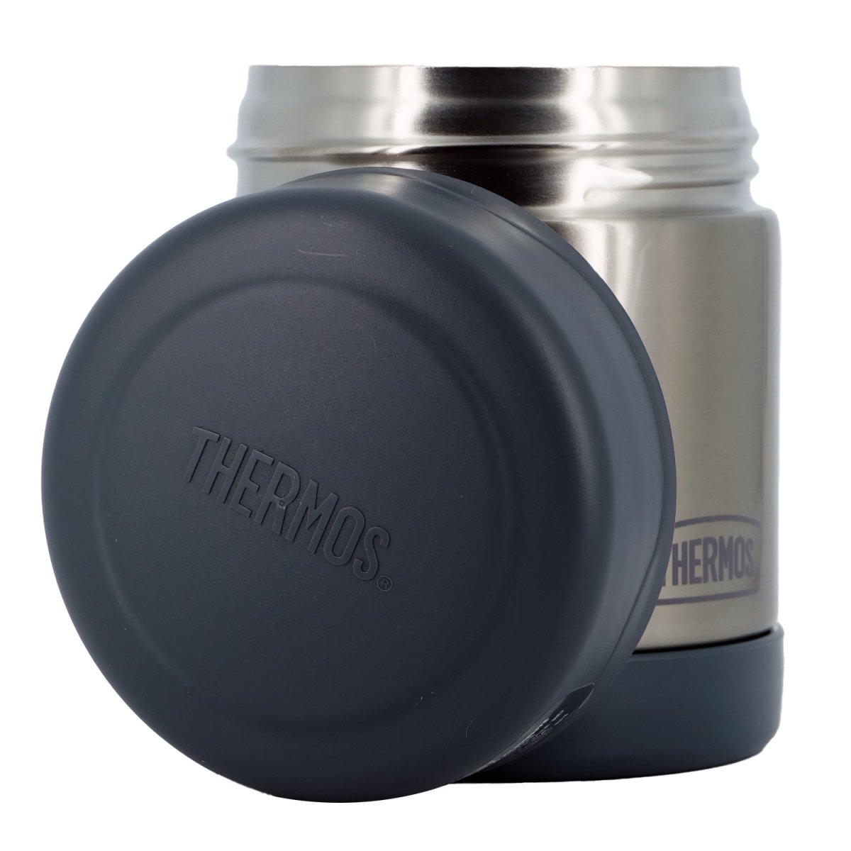 Thermos 10 oz. Vacuum Insulated Stainless Steel Food Jar - Gray/Stainless Steel - Forza Sports