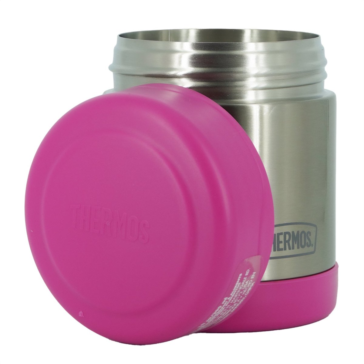 Thermos 10 oz. Vacuum Insulated Stainless Steel Food Jar - Pink/Stainless Steel - Forza Sports