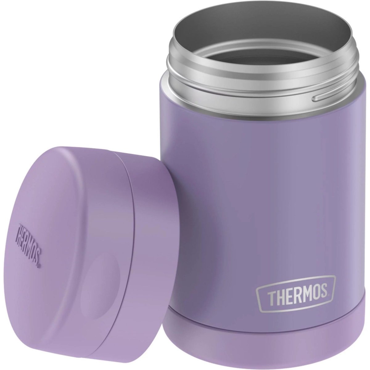 Thermos 16 oz. Vacuum Insulated Stainless Steel Food Jar with Spoon - Lavender - Forza Sports