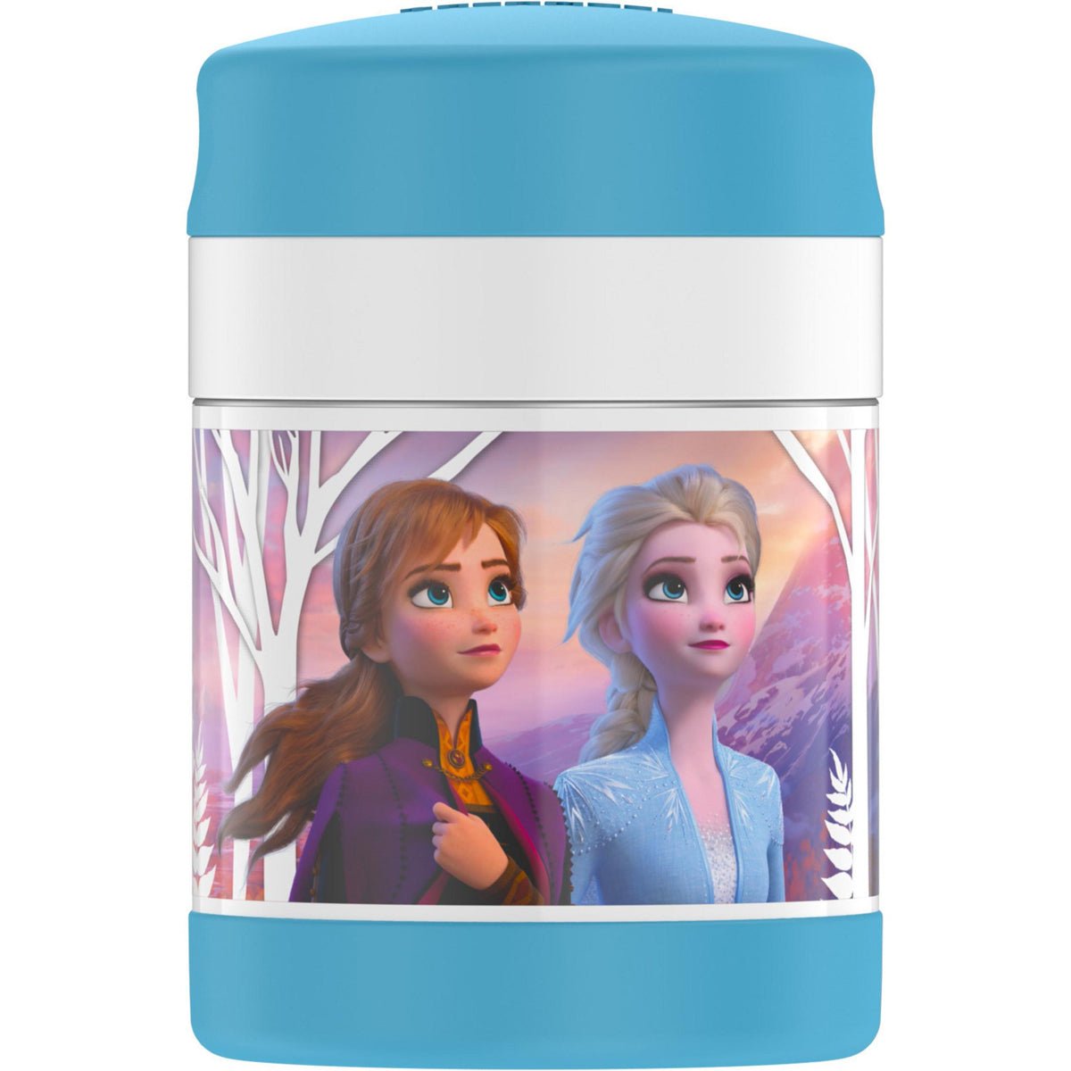 Thermos Vacuum Insulated FUNtainer Food Jar with Spoon, Frozen, 10 oz