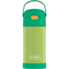 Thermos 12 oz. Kid's Funtainer Insulated Stainless Steel Bottle - Lime/Orange Thermos