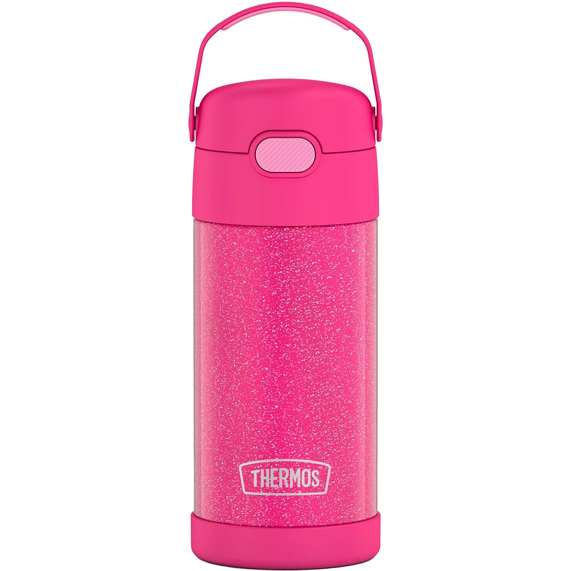 Thermos Kid's 12 oz. Funtainer Stainless Steel Water Bottle - Pink Glitter Thermos