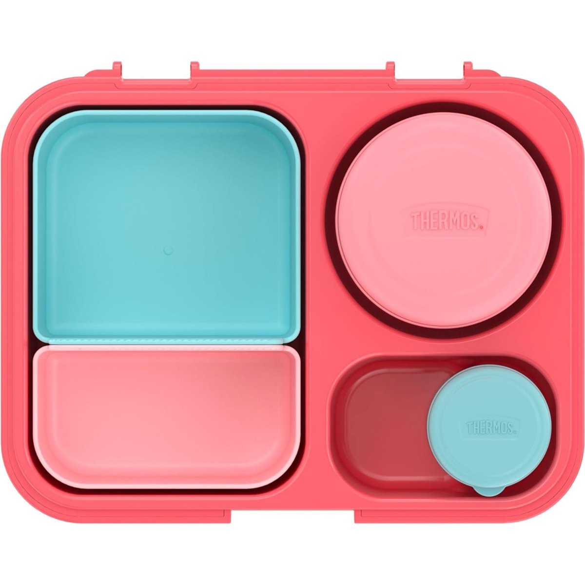 Thermos Kid's Freestyle 8 - Piece Lunch Box Kit - Peach - Forza Sports