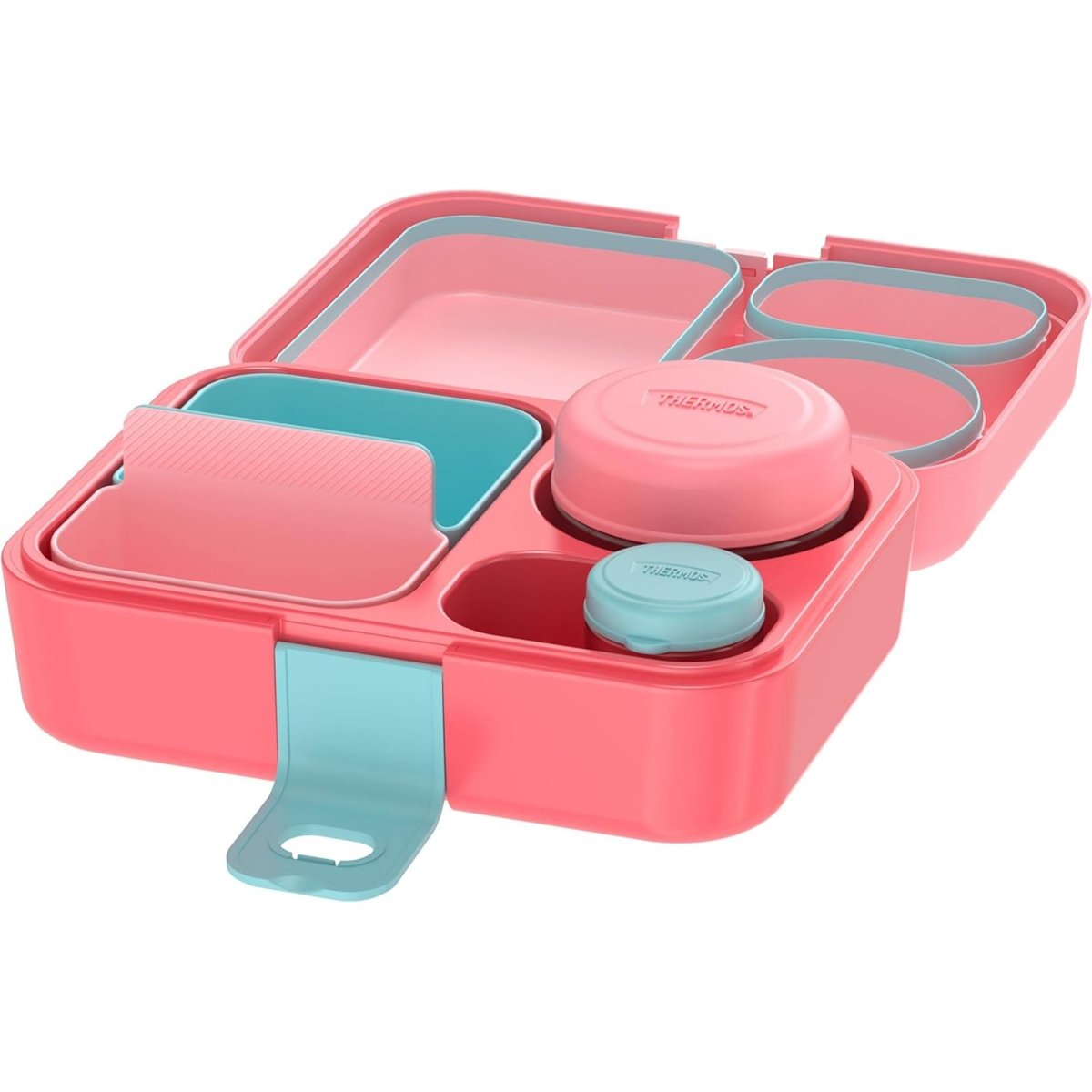 Thermos Kid's Freestyle 8 - Piece Lunch Box Kit - Peach - Forza Sports