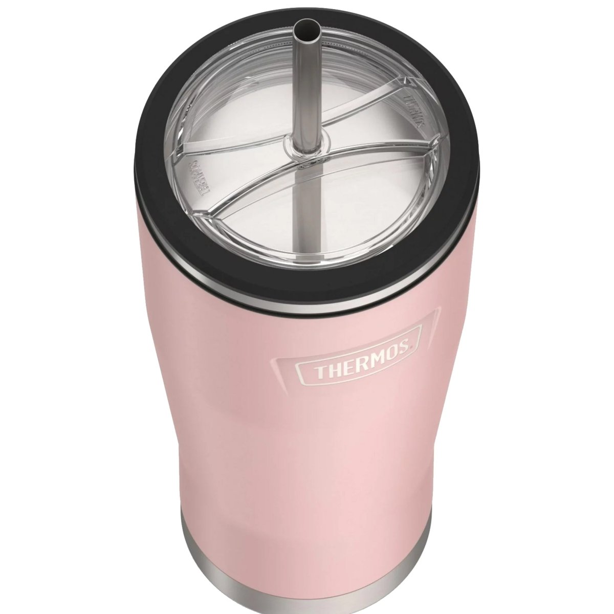 Thermos 24 oz. Icon Insulated Stainless Steel Cold Tumbler with Straw - Forza Sports