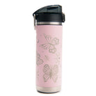 Thermos 24 oz. Icon Stainless Steel Water Bottle - Sunset Pink Butterfly - Forza Sports