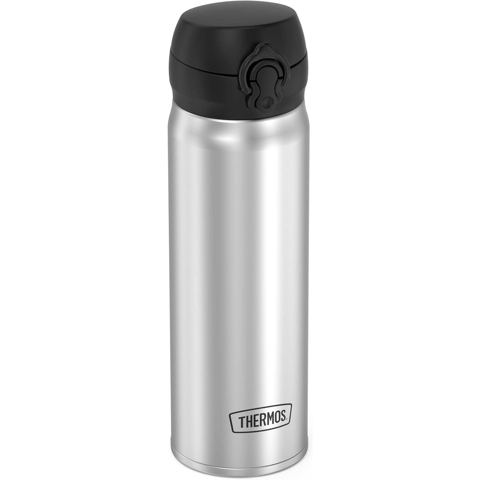 ALTA SERIES BY THERMOS Stainless Steel Direct Drink Bottle, 16 Ounce,  Espresso Black