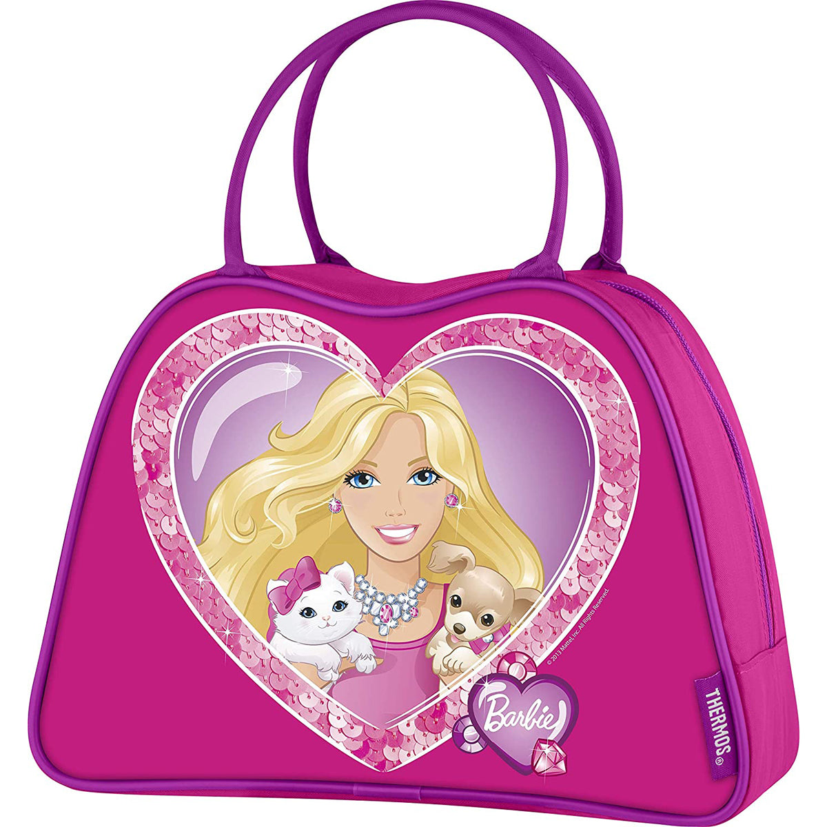 Thermos Kid's Barbie Purse Lunch Box Thermos