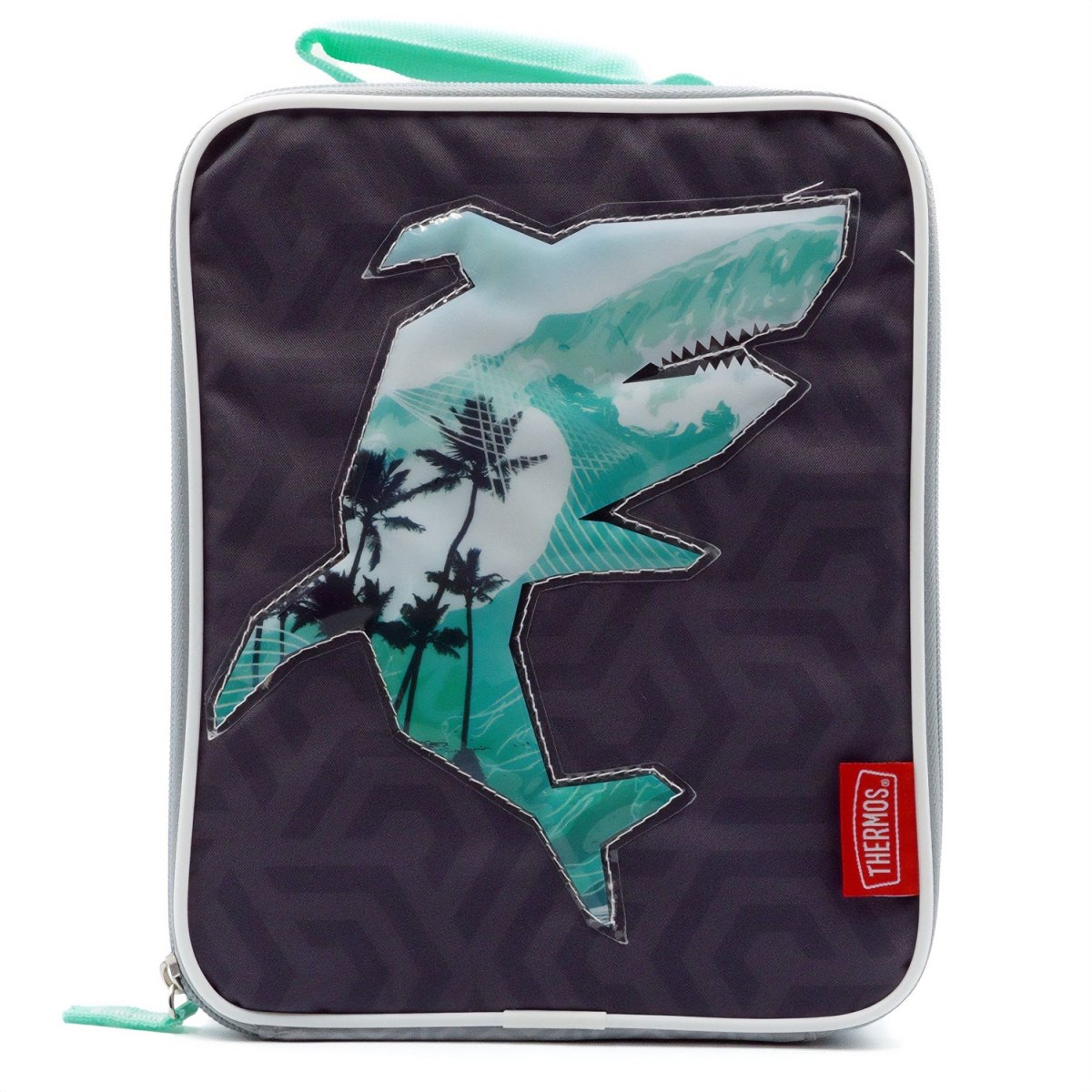 Thermos Kid's Soft Lunch Box - Gray/Aqua - Forza Sports