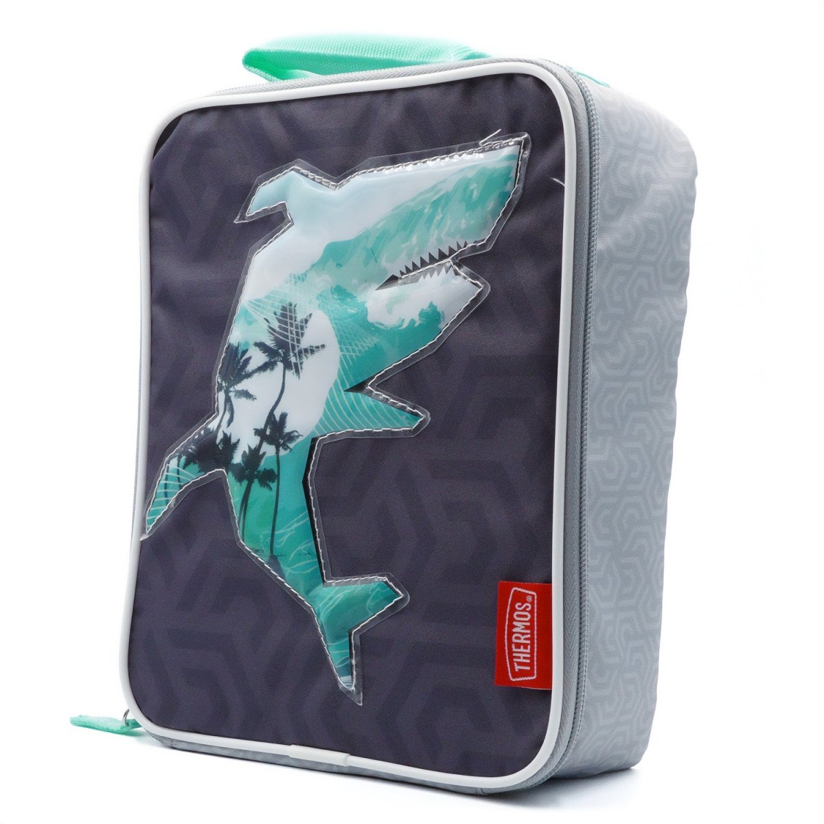 Thermos Kid's Soft Lunch Box - Gray/Aqua - Forza Sports