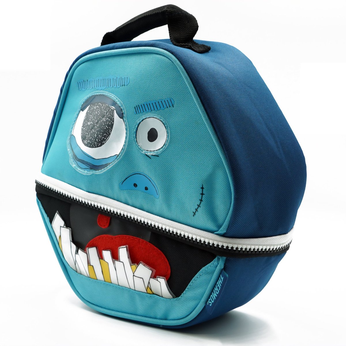 Thermos Kid's Round Wacky Faces Soft Lunch Box - Boy - Forza Sports