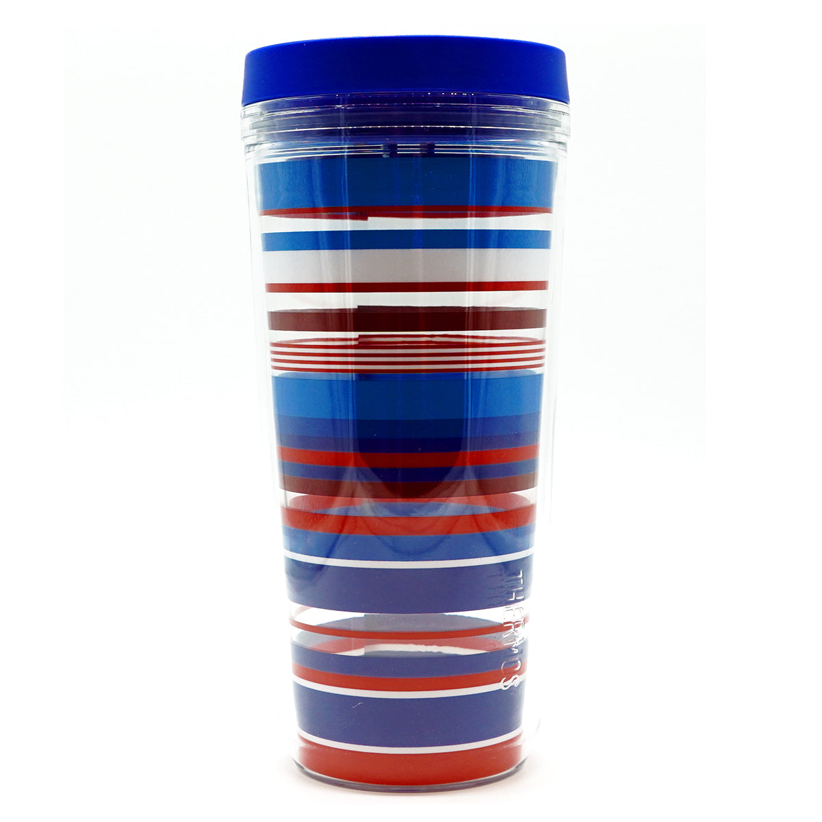 Thermos 16 oz. Insulated Double Wall Travel Tumbler with Lid - Stripes Thermos