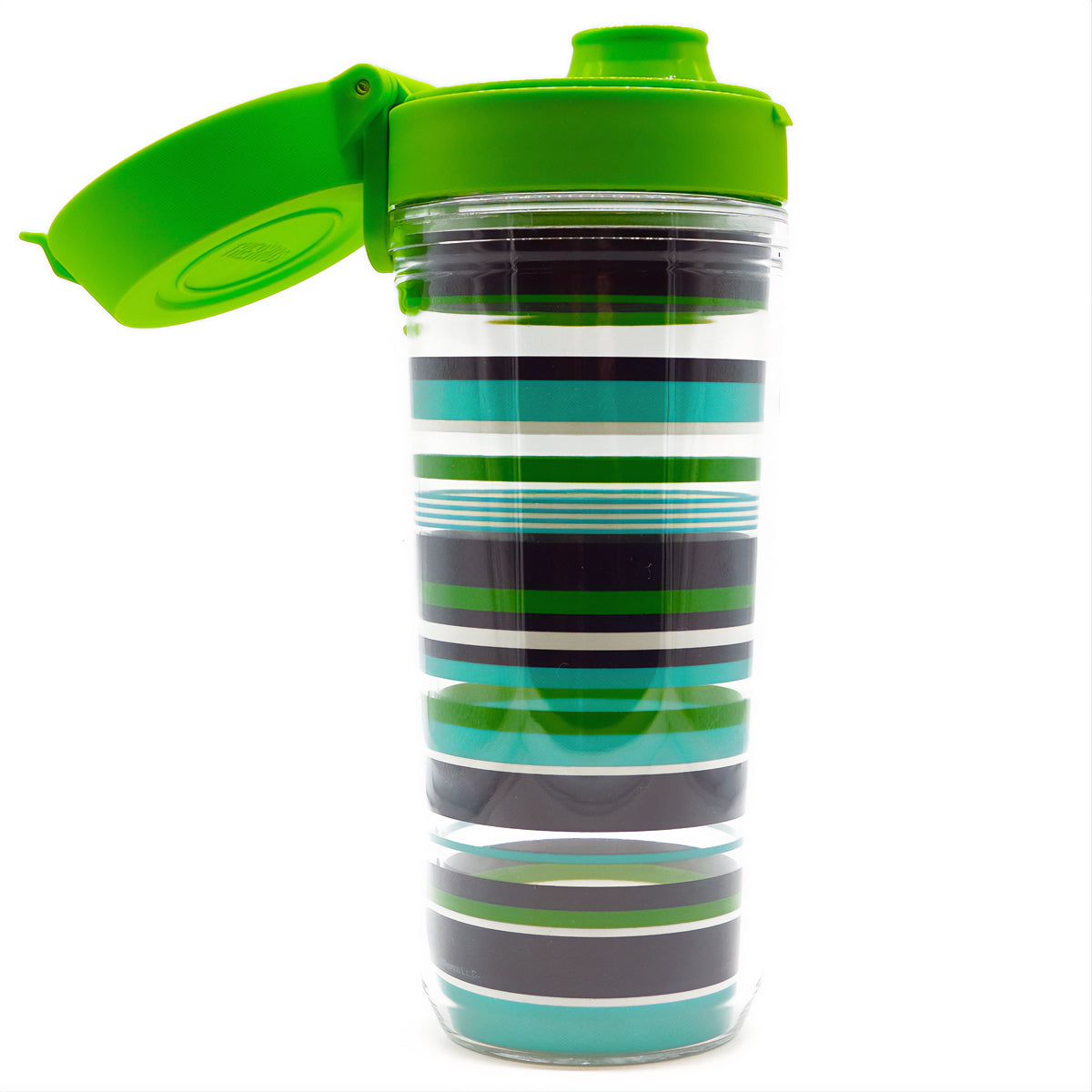 Thermos 18 oz. Insulated Double Wall Hydration Bottle - Navy Stripes Deco Thermos