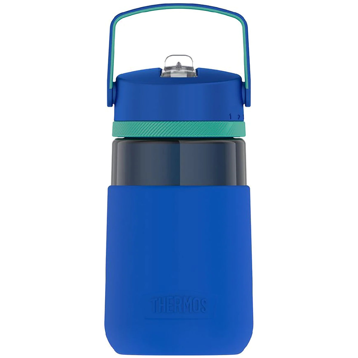 Thermos 12 oz. Kid's Tritan Hydration Bottle w/ Straw and Silicone Sleeve - Blue Thermos