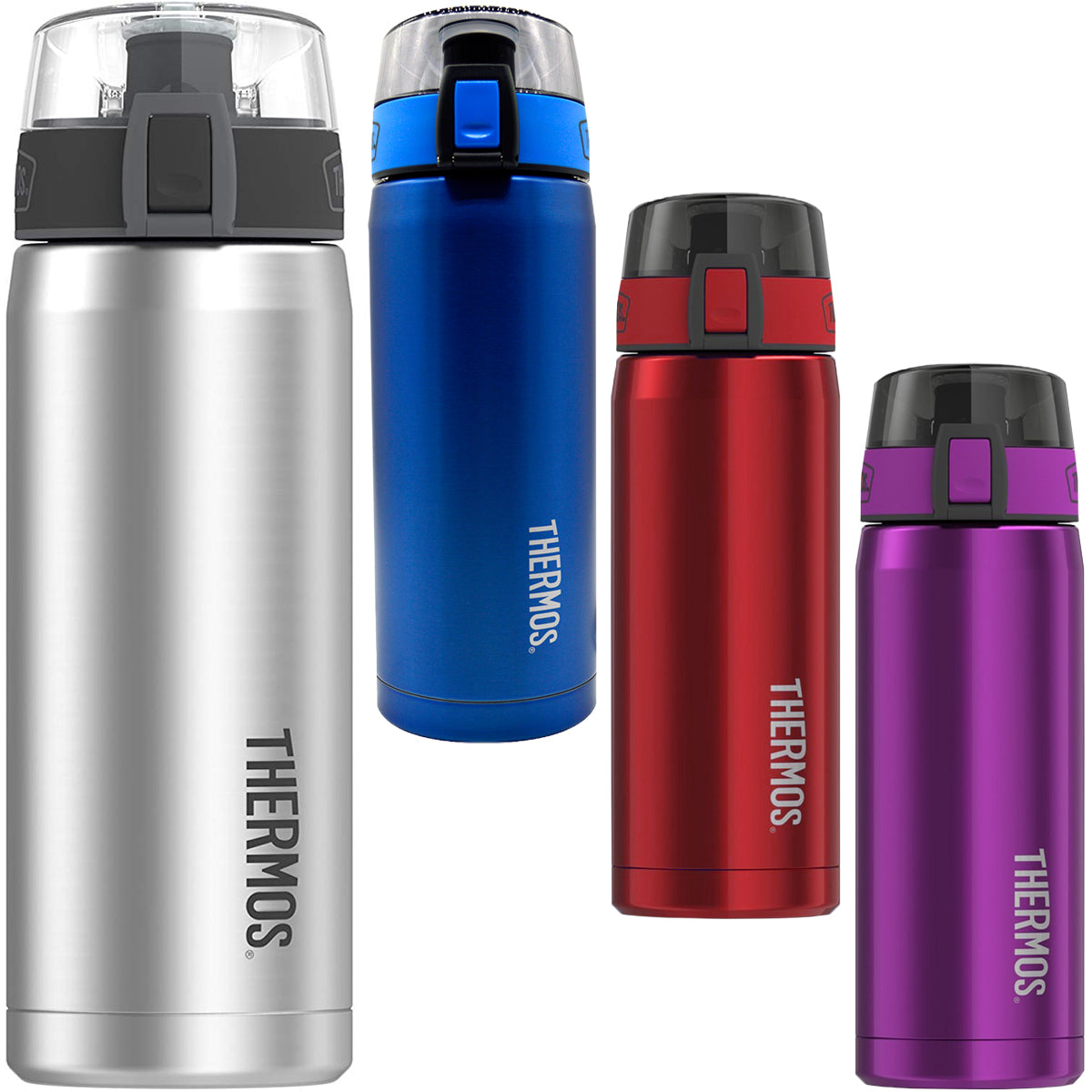 Thermos 18 oz. Vacuum Insulated Stainless Steel Hydration Water Bottle Thermos