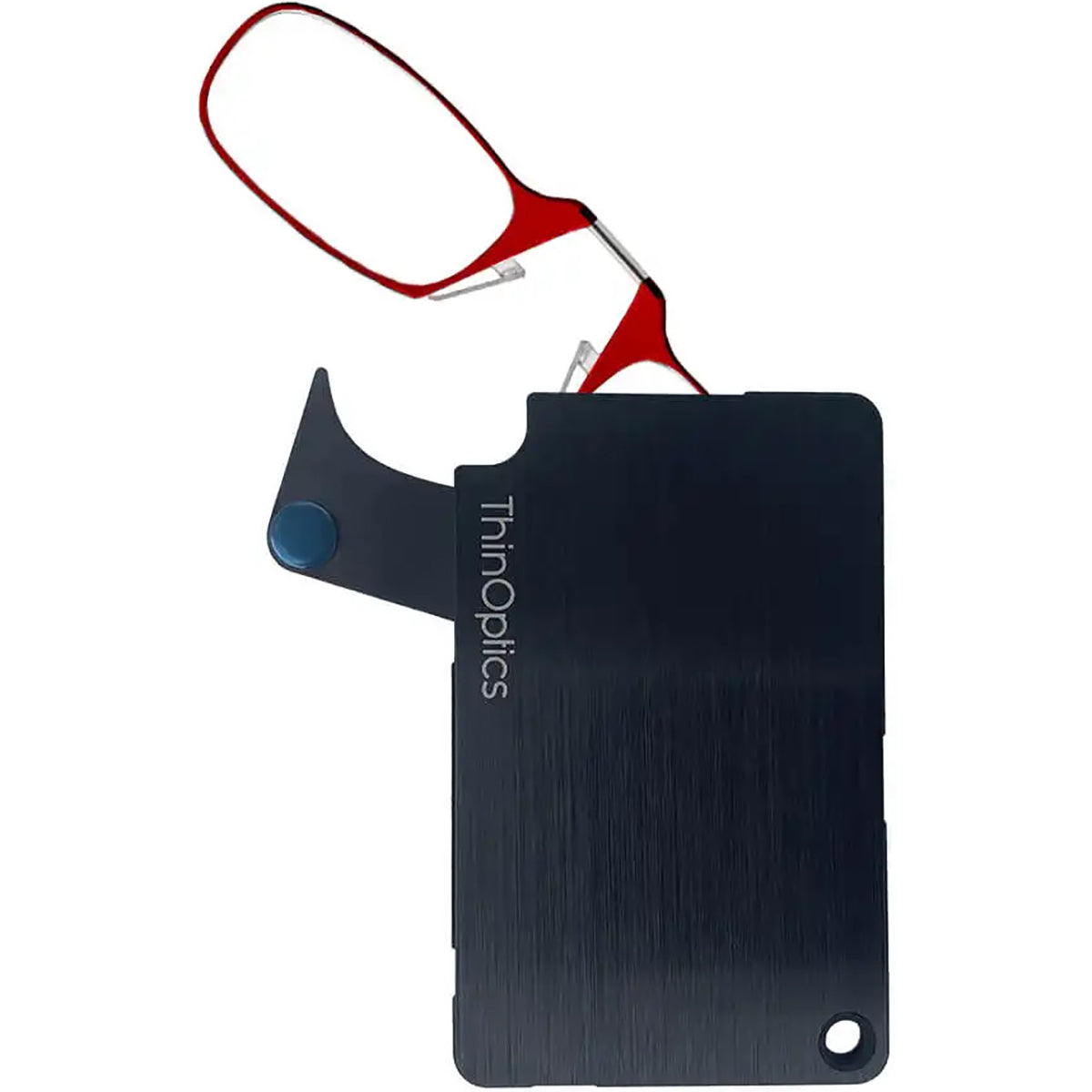 ThinOptics Armless Ultralight Readers with Stainless Steel Wallet ThinOptics