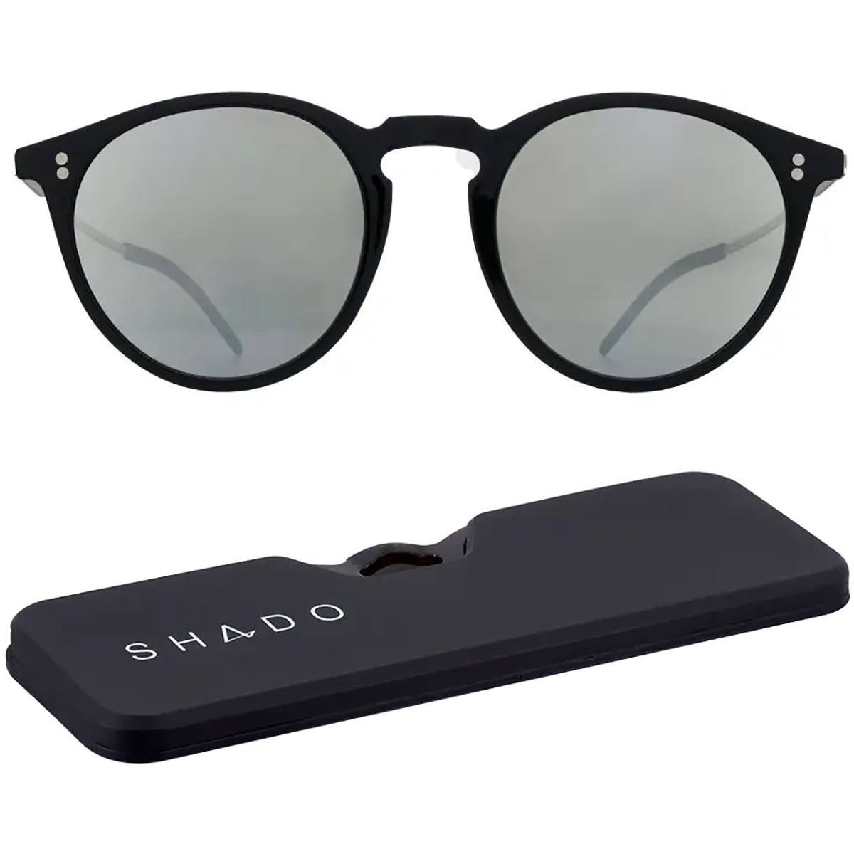 ThinOptics Los Altos Round Polarized Sunglasses with Case – Forza Sports