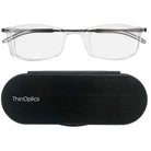 ThinOptics FrontPage Brooklyn Reading Glasses with Milano Case ThinOptics