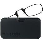 ThinOptics Armless Glasses with Universal Case - Black Frame, Black Pod - Forza Sports