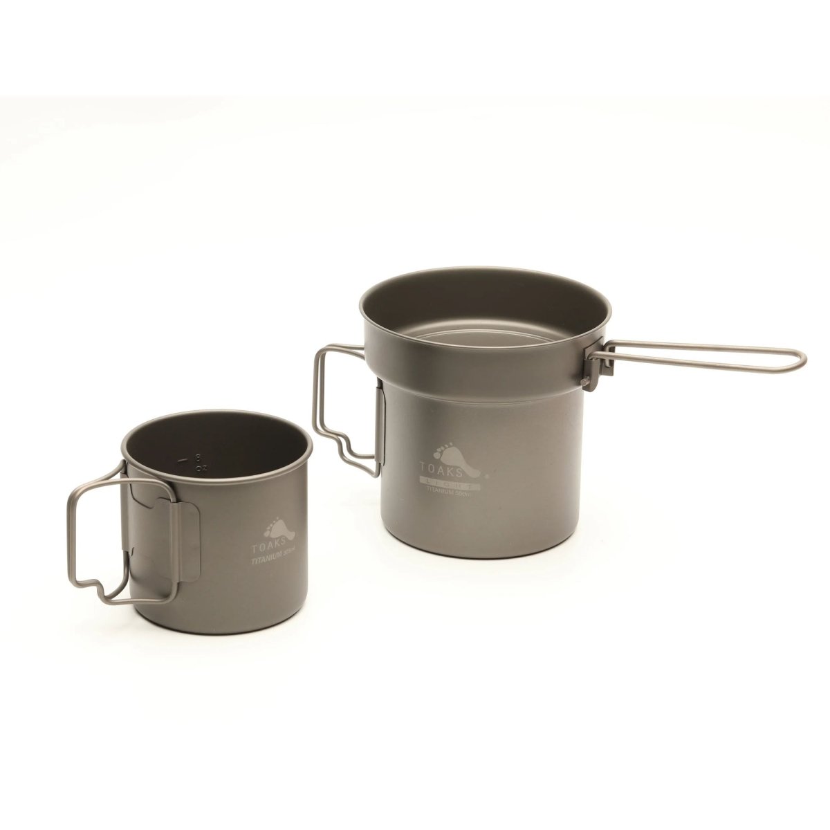TOAKS Titanium Pan/Pot/Mug Combo Set (3 pcs) - Forza Sports
