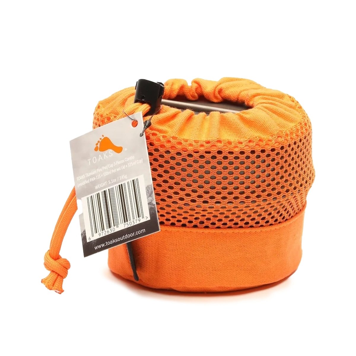 TOAKS Titanium Pan/Pot/Mug Combo Set (3 pcs) - Forza Sports