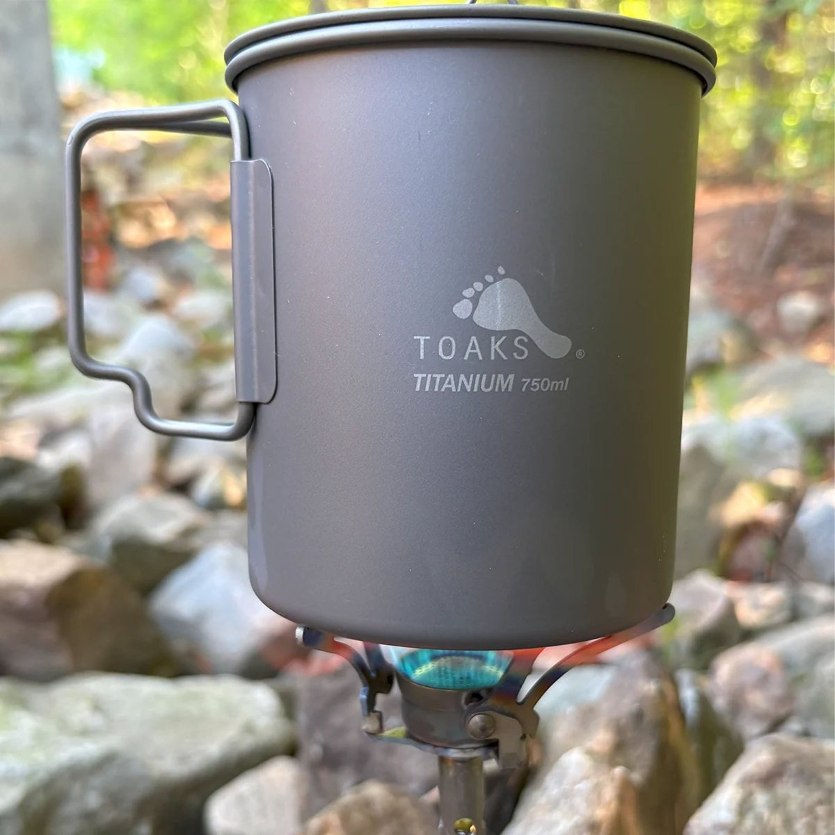 TOAKS Titanium Backpacking Wood Burning Stove - Forza Sports