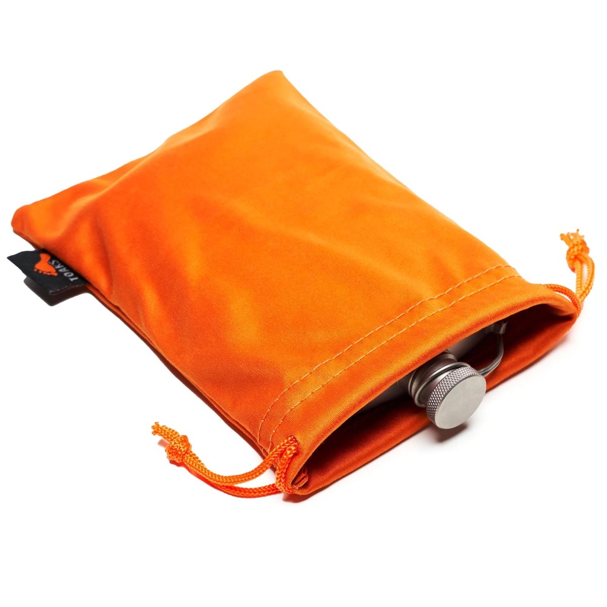 TOAKS Titanium Flat Flask Set (1 Flask, 2 Shot Glasses, 1 Funnel) - Forza Sports