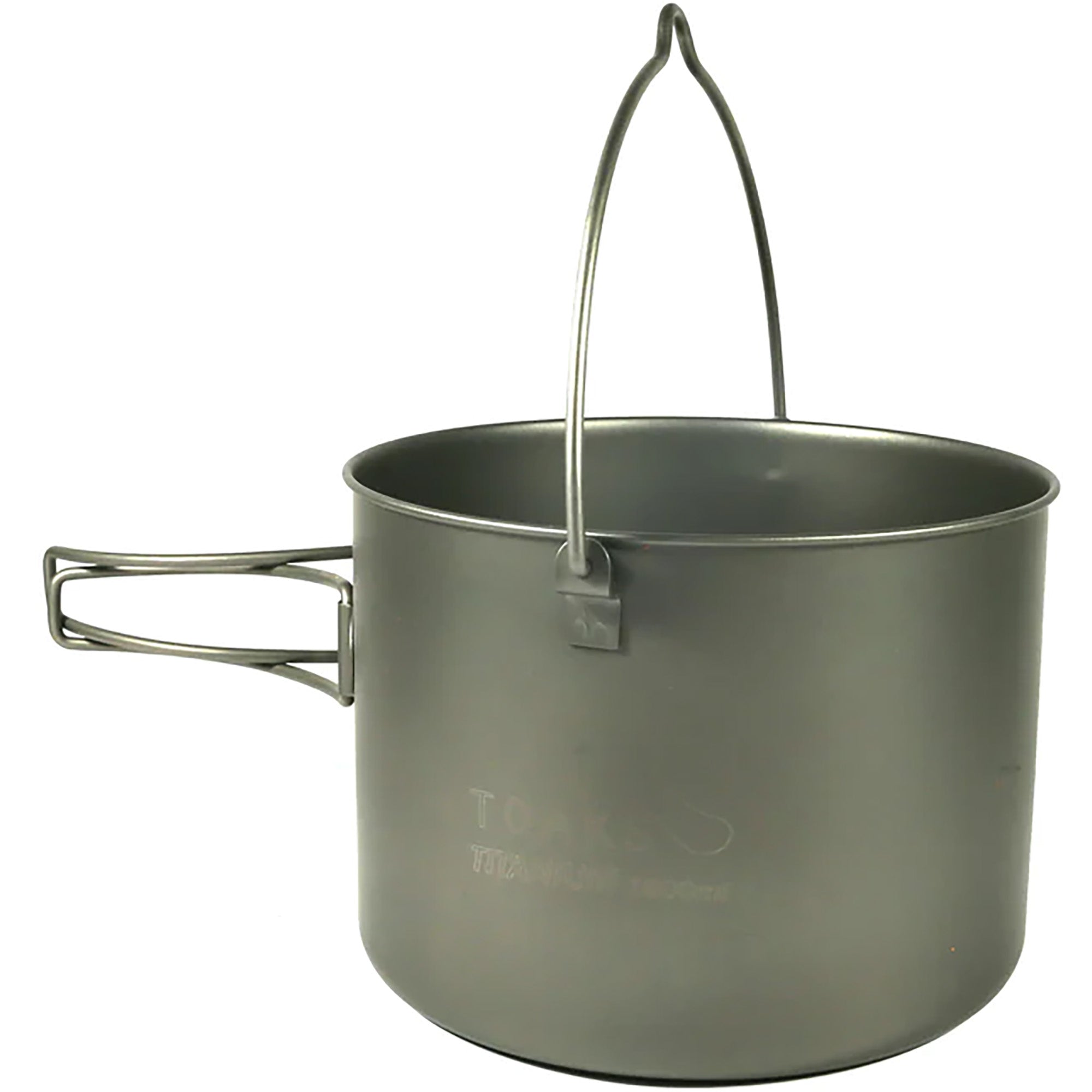 TOAKS 1600ml Ultralight Titanium Camping Cook Pot with Foldable Handles and Lid TOAKS