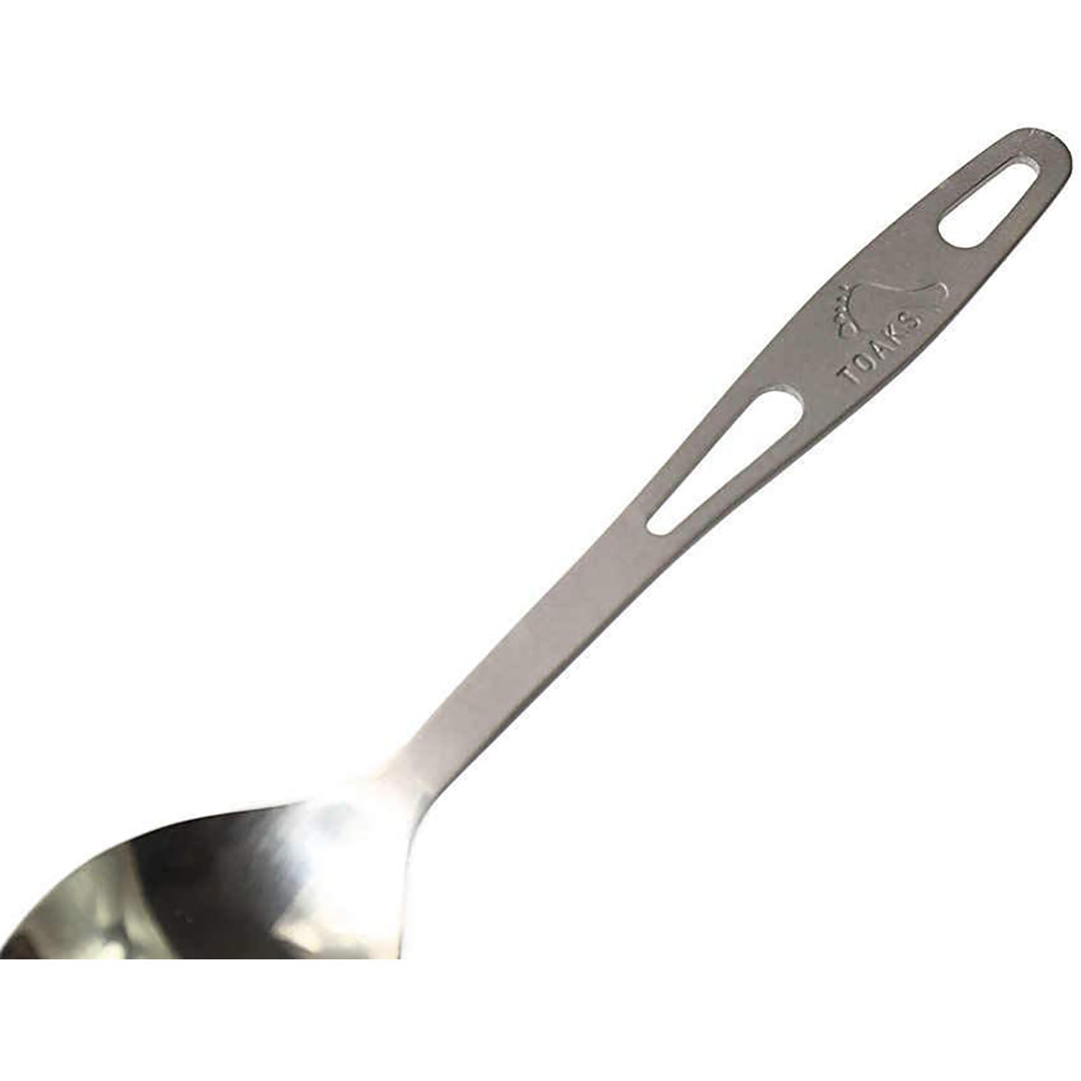 TOAKS Polished Head Titanium Camping Spork with Matte Finish Handle TOAKS