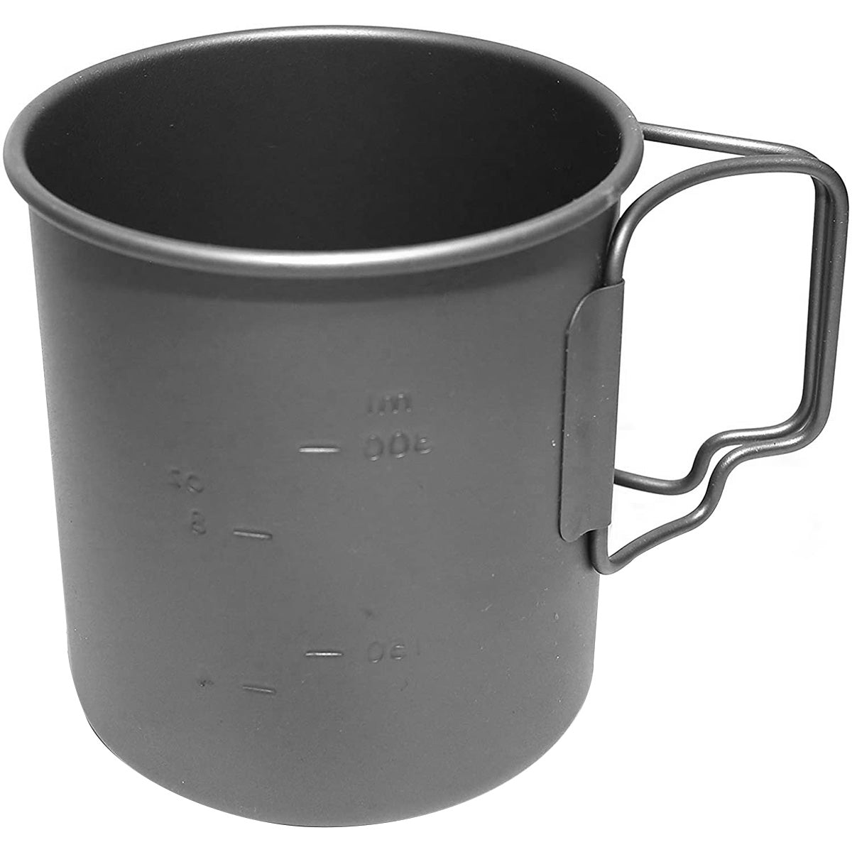 TOAKS Ultralight Portable Titanium Camping Mug with Folding Handles - 450ml TOAKS