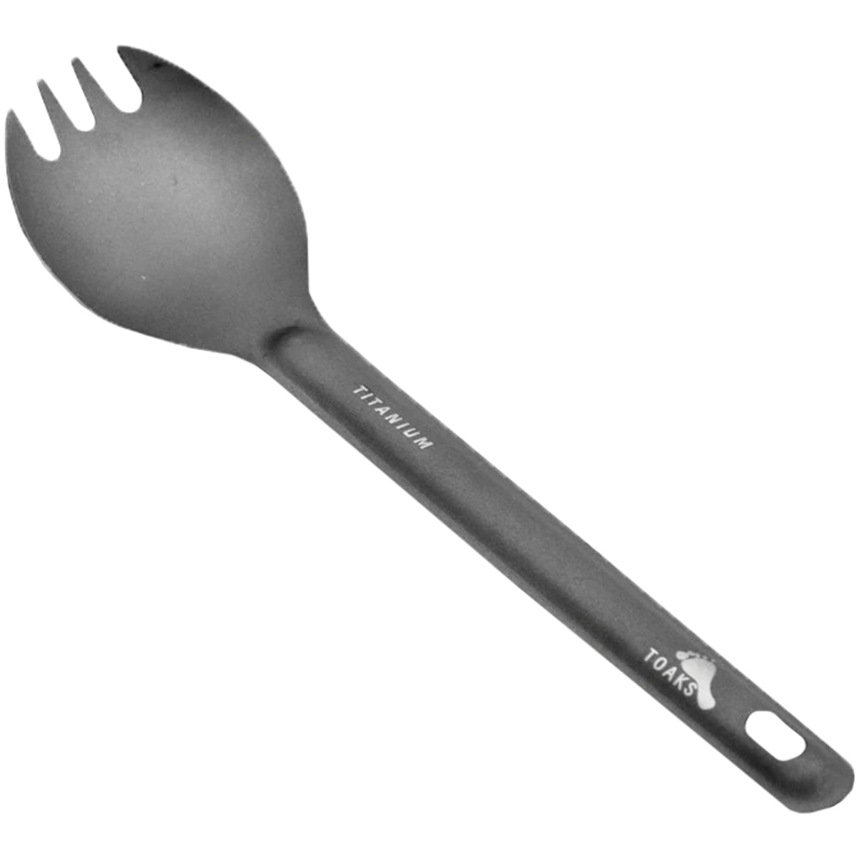 TOAKS Ultralight Matte Finish Titanium Camping Spork TOAKS