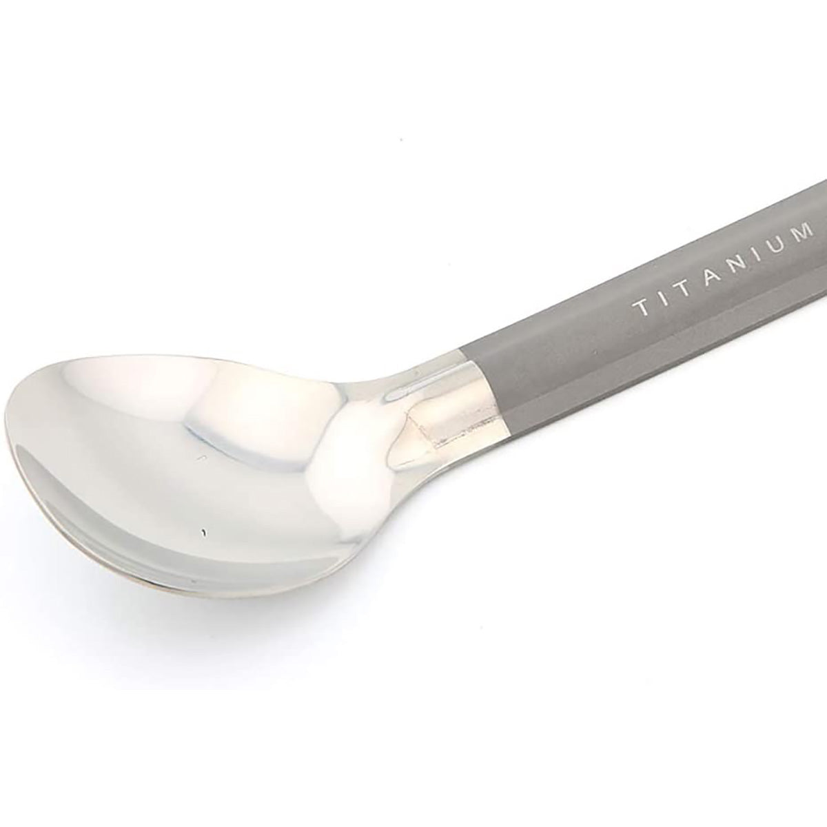 TOAKS Ultralight Long Handled Titanium Camping Spoon with Polished Head TOAKS