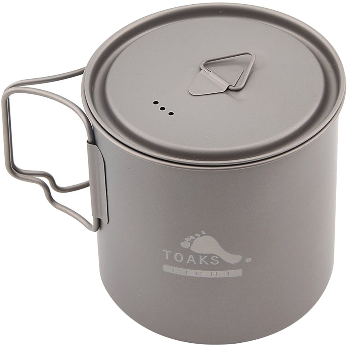 TOAKS Light Titanium 650ml Outdoor Camping Cook Pot POT-650-L TOAKS