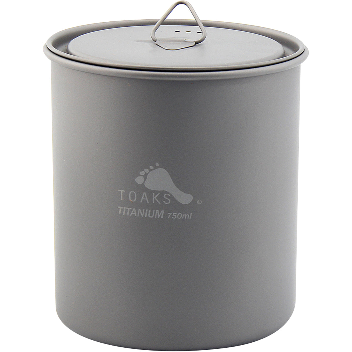 TOAKS Titanium 750ml Outdoor Camping Cook Pot without Handle POT-750-NH TOAKS