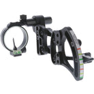 Truglo Pendulum 1-Pin Ultra-Light Bow Sight with LED Light - Adjustable Bracket - Black - Forza Sports