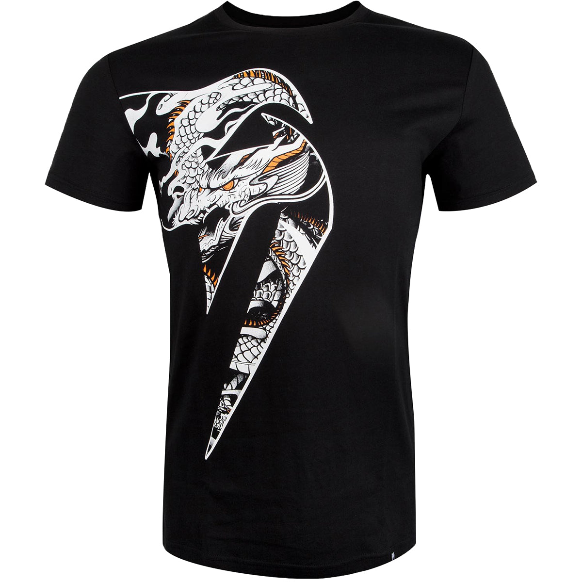 Venum Giant X Dragon Crewneck T-Shirt - Black/White Venum