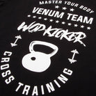 Venum Wod Kicker Crewneck T-Shirt - Black/White - Forza Sports