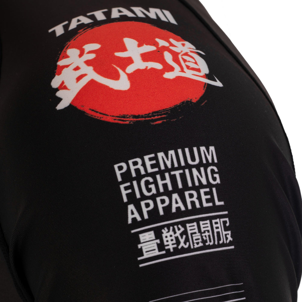 Tatami Fightwear Bushido Long Sleeve Rashguard - Black Tatami Fightwear
