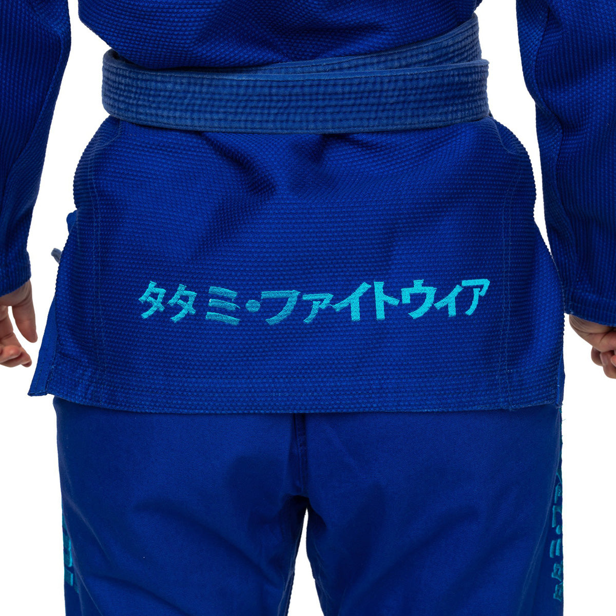 Tatami Fightwear Women's Estilo Black Label BJJ Gi - Blue/Blue Tatami Fightwear