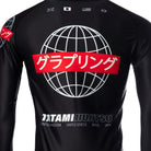 Tatami Fightwear Global Long Sleeve Rashguard - Black - Forza Sports