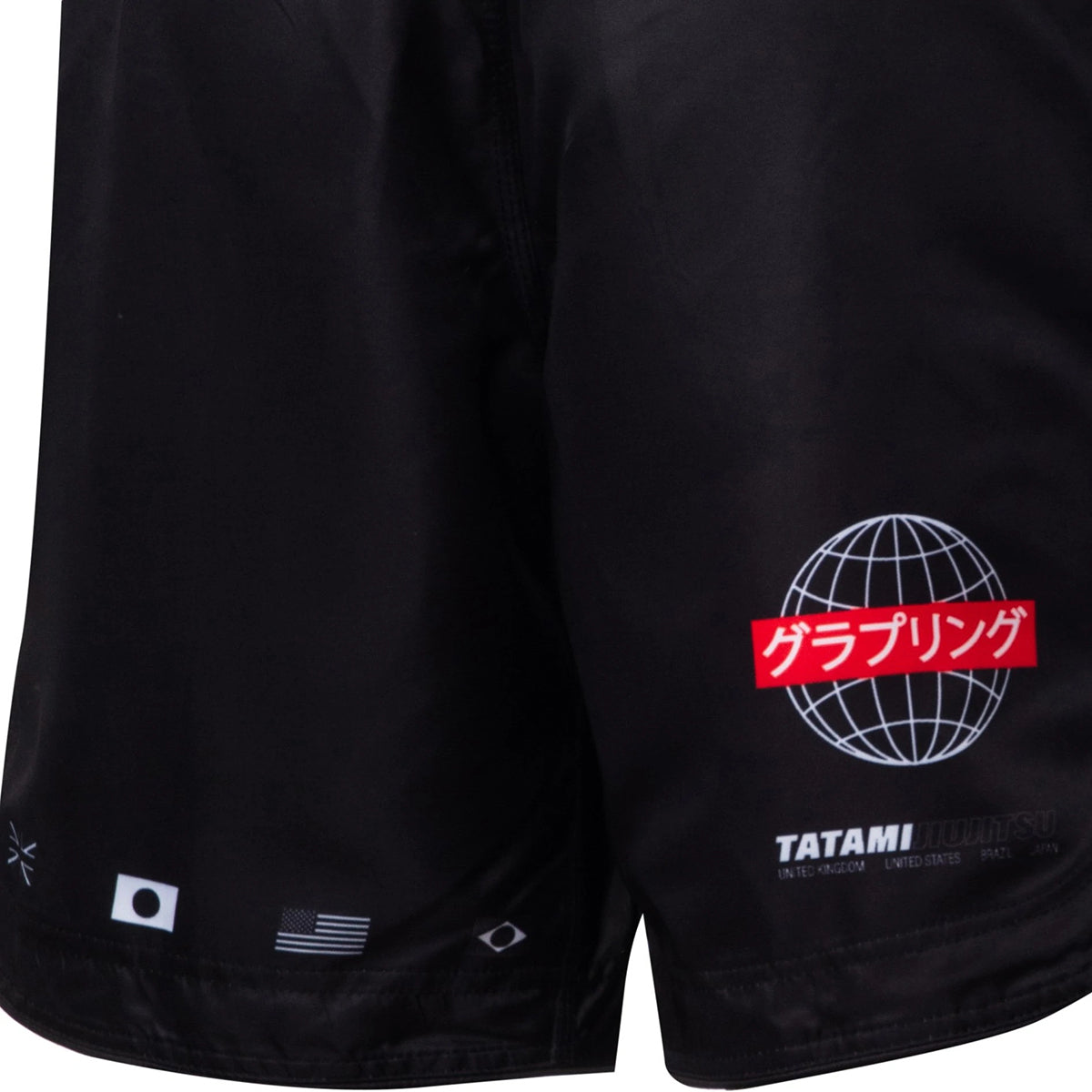 Tatami Fightwear Global Grappling Shorts - Black Tatami