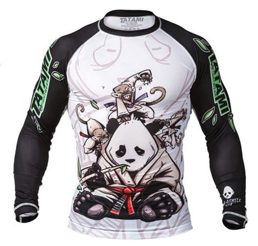 Tatami Fightwear Gentle Panda Long Sleeve Rashguard - Forza Sports