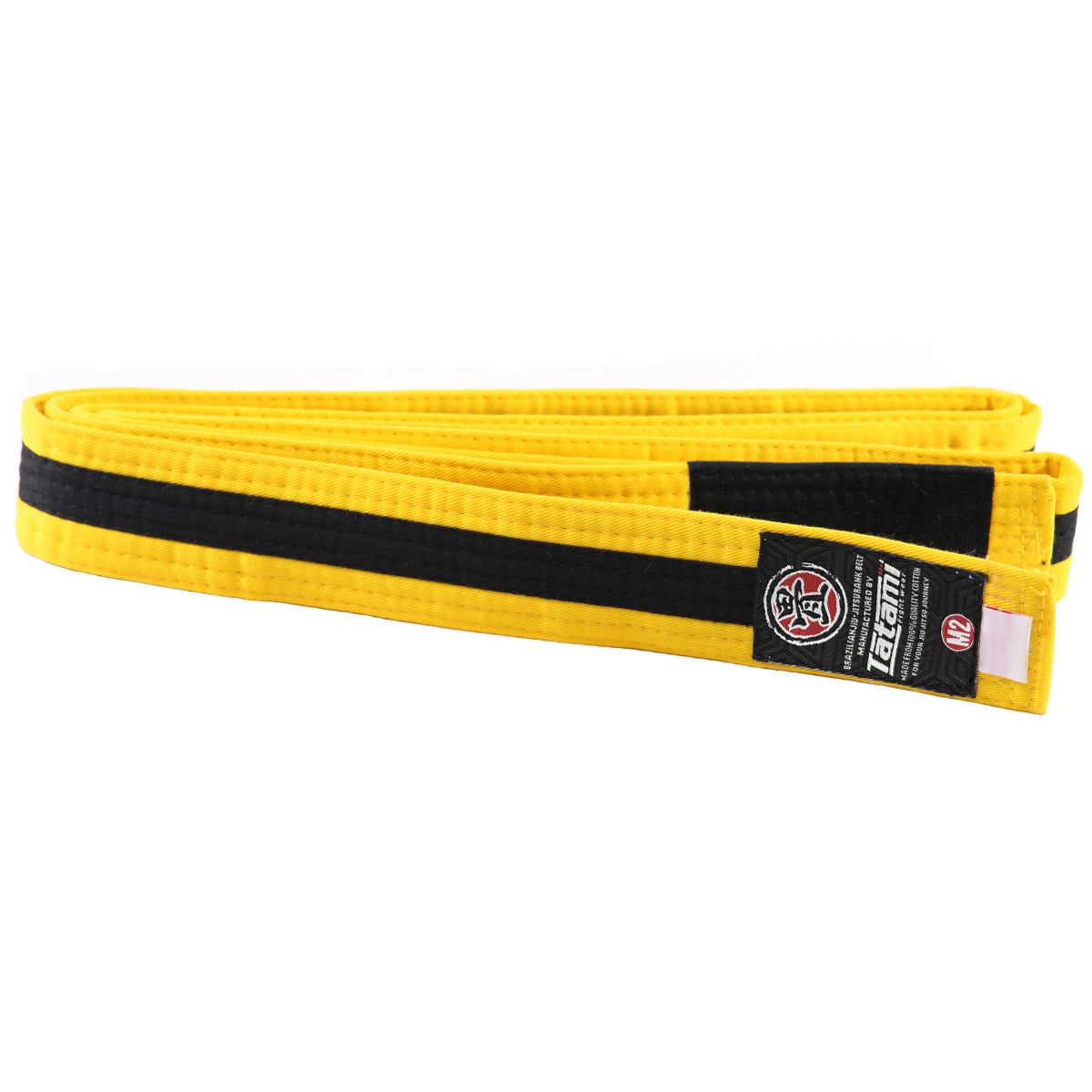 Tatami Fightwear Kid's IBJJF Rank Belt - Yellow/Black Tatami Fightwear