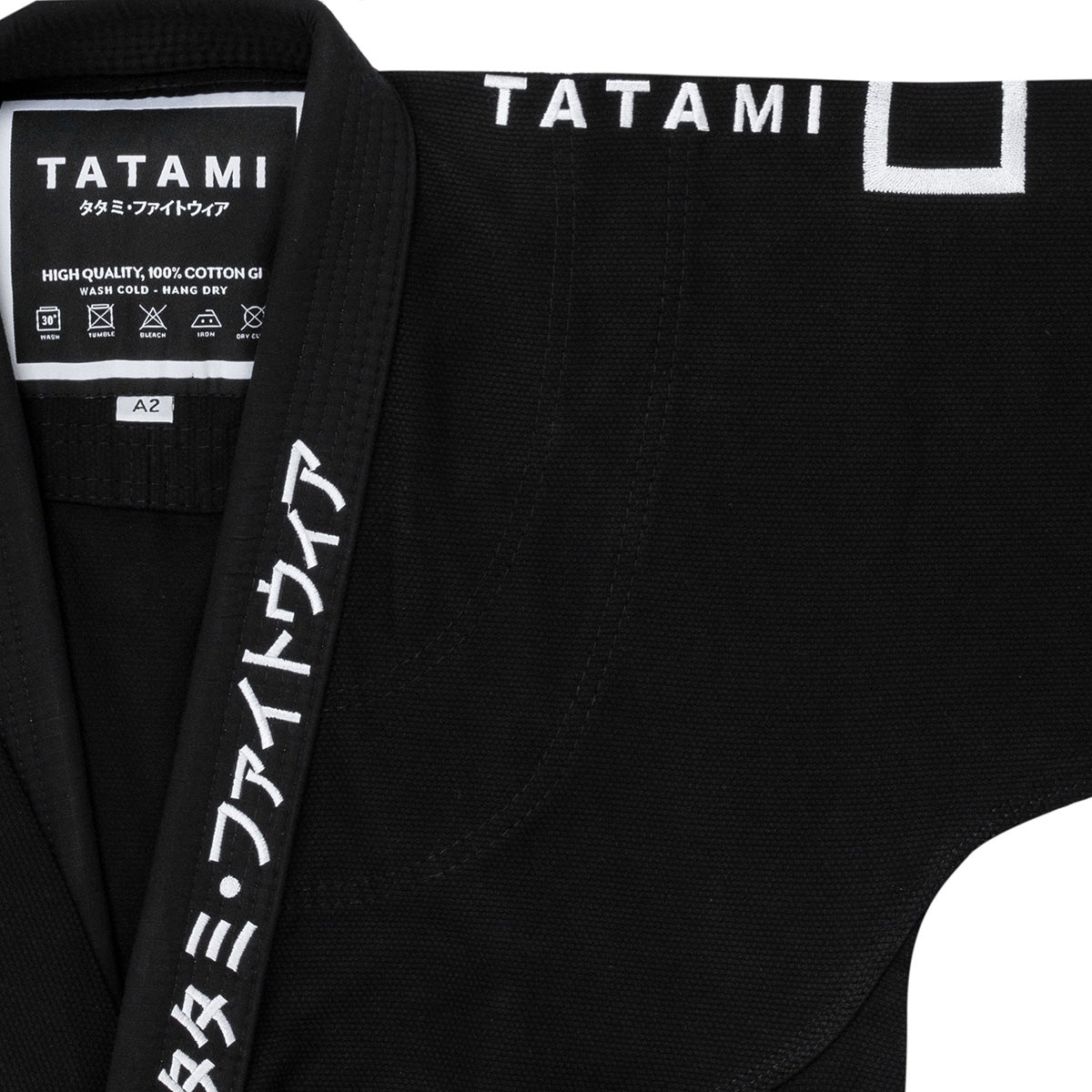 Tatami Fightwear Katakana BJJ Gi - Black Tatami Fightwear