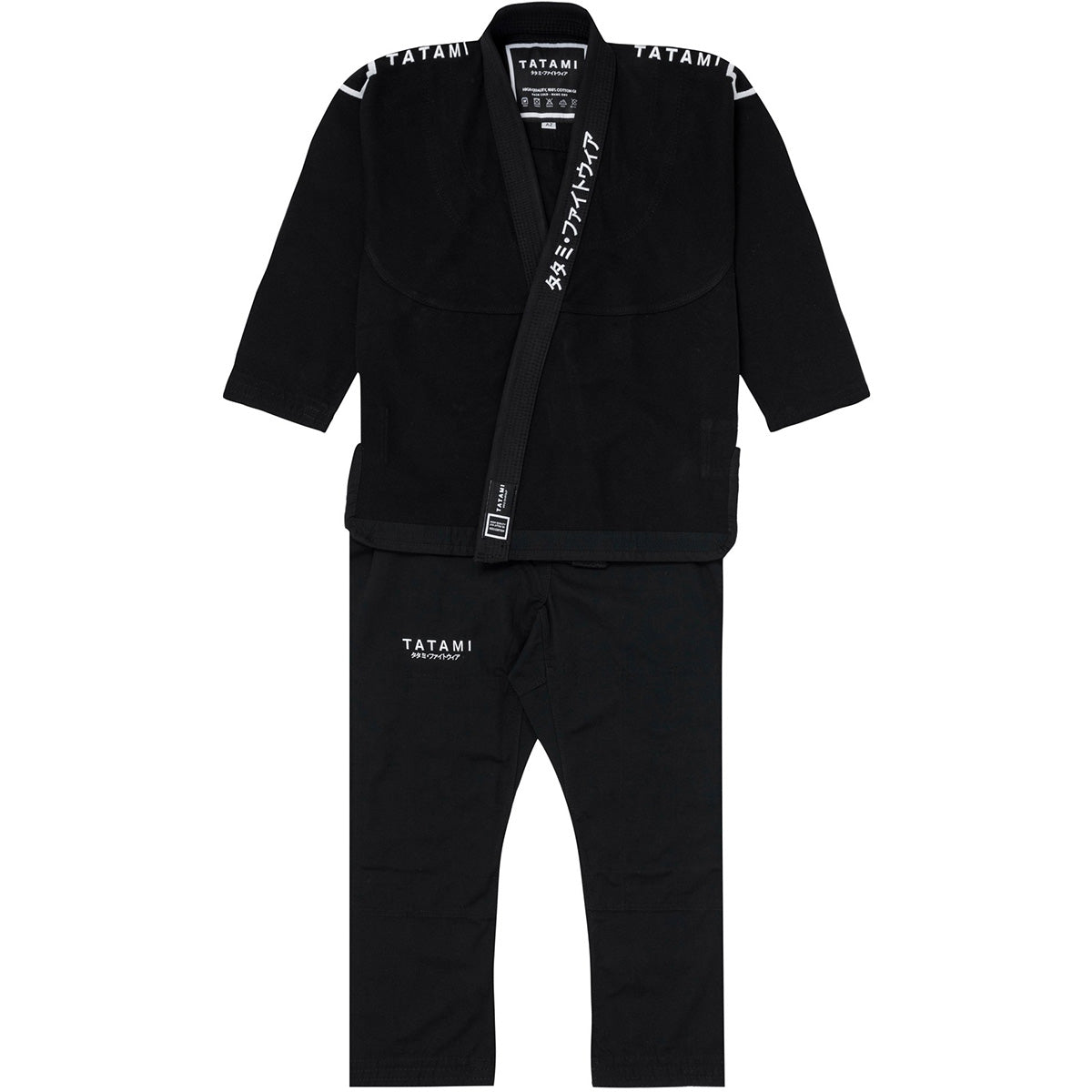 Tatami Fightwear Katakana BJJ Gi - Black