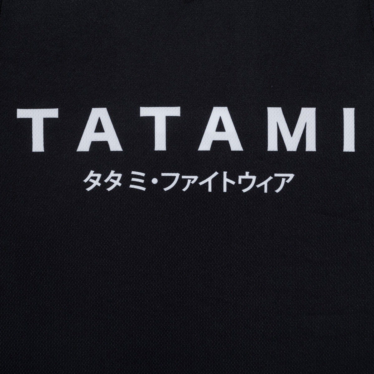 Tatami Fightwear Katakana Tank Top - Black Tatami Fightwear