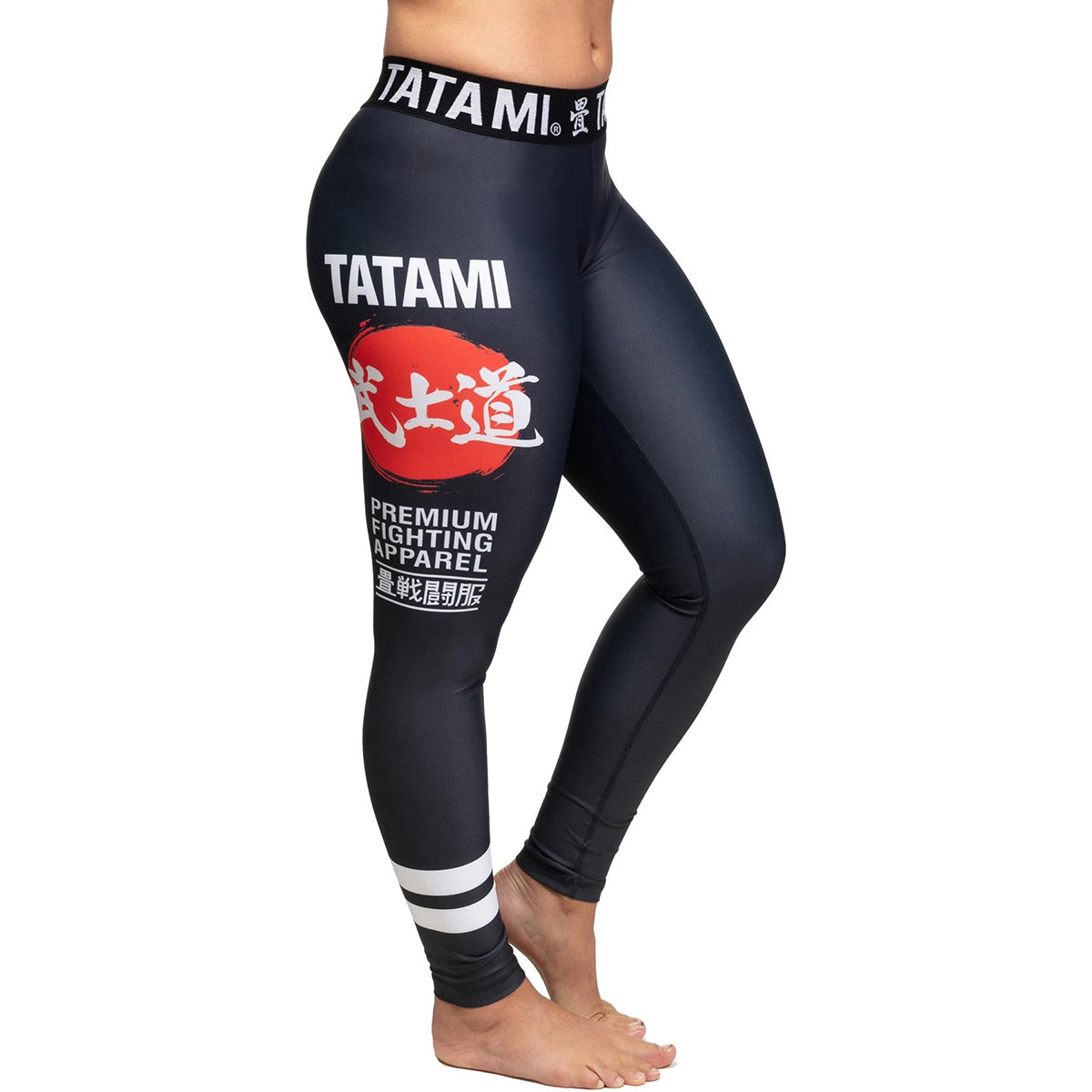 Tatami Fightwear Women's Bushido Leggings - Black Tatami
