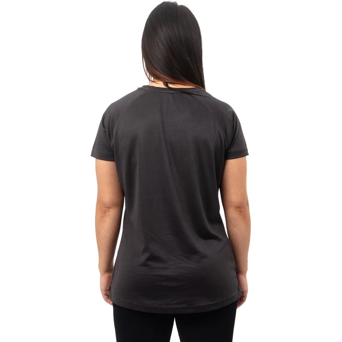 टाटामी फाइटवियर महिलाओं की ड्राई फिट टी-शर्ट - चारकोल - फोर्ज़ा स्पोर्ट्स