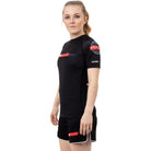 Tatami Fightwear Women's Global Short Sleeve Rashguard - Black Tatami