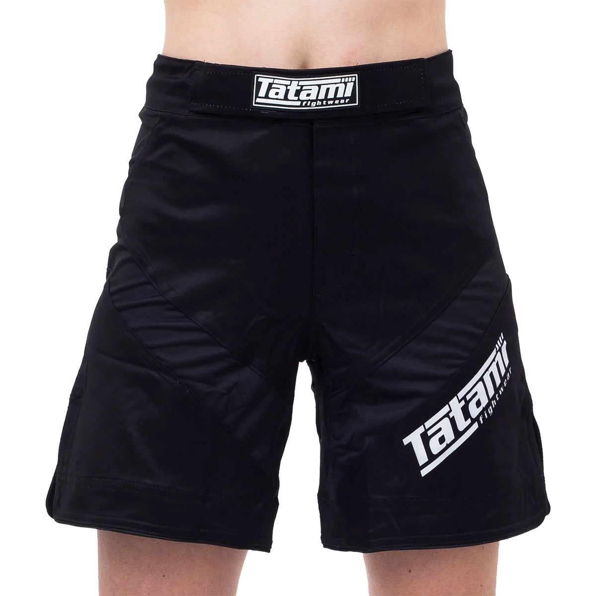 Tatami Fightwear Women's Dynamic Fit IBJJF Fight Shorts - Black Tatami Fightwear